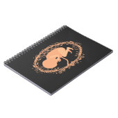 Doula Baby Zwangere Floral Doula Mond Notitieboek (Linkerzijde)