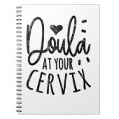 Doula bij je Cervix Notitieboek (Voorkant)