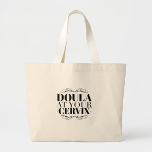 Doula bij Uw Cervix canvas tas