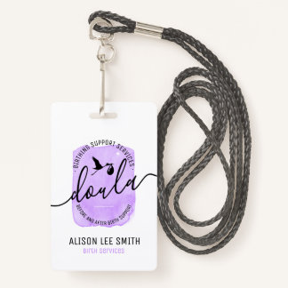 Doula Birth Coach Badge