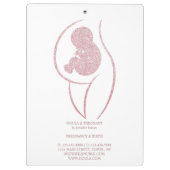 Doula & Birth Coach Custom Klembord (Achterkant)