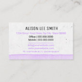 Doula Birth Coach REFER A FRIEND Visitekaartje (Achterkant)