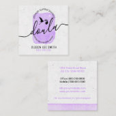 Doula Birth Coach Vierkante Visitekaartje (Voorkant / Achterkant)