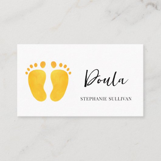 Doula Birth Coach Visitekaartje (Voorkant)