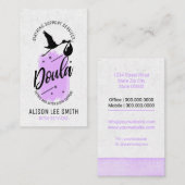 Doula Birth Coach Visitekaartje (Voorkant / Achterkant)