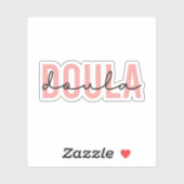 Doula, Birth Doula, verloskundige, Cute Doula Gift Sticker (Vel)