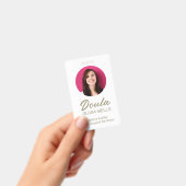 Doula Birthing | Postpartum Coach-foto Badge (Handheld)