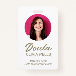 Doula Birthing | Postpartum Coach-foto Badge
