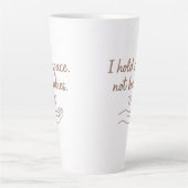 Doula cadeau voor de verjaardag kerst of dank u latte mok (Voorkant)