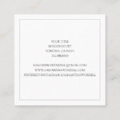 Doula Custom Photo Visitekaartje (Achterkant)