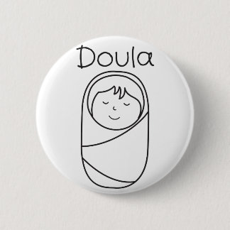 Doula en Baby- Doula Gift Ronde Button 5,7 Cm