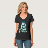 Doula Flower Floral Birth Coach T-shirt (Voorkant volledig)