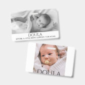 Doula Foto Geboorte Ondersteuning Naam Badge (Voor- en achterkant)