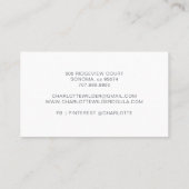 Doula Foto Geboortecoach Visitekaartje (Achterkant)