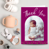 Doula fotokaart met pasgeborene | Gepersonaliseerd Bedankkaart