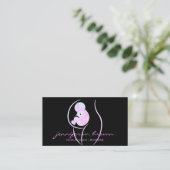 Doula geboorte coach ondersteuning visitekaartje (Staand voorkant)