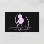 Doula geboorte coach ondersteuning visitekaartje (Voorkant)