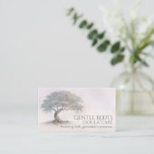 Doula - Geboortecoach - Verloskundige - Rooted Oak Visitekaartje (Staand voorkant)