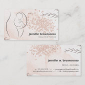 Doula Geboortecoach Zwanger Visitekaartje (Voorkant / Achterkant)