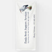 Doula Geboorteondersteuning Spandoek (Verticaal)