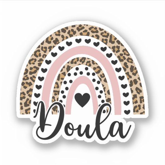 Doula, Gift for Doula, Birth Doula, Doula Prenatal Sticker (Voorkant)
