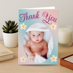 Doula Kaart op maat met Baby Foto   appreciatie