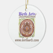 Doula-kerstversiering Keramisch Ornament (Links)