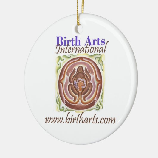 Doula-kerstversiering Keramisch Ornament (Links)