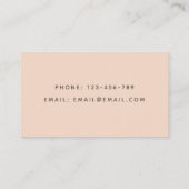 Doula Midechtgenote Birth Coach Neutrale pasta Zwa Visitekaartje (Achterkant)