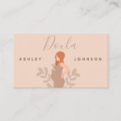 Doula Midechtgenote Birth Coach Neutrale pasta Zwa Visitekaartje (Voorkant)