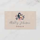 Doula Midechtgenote Birthing Coach Elegant Bohemia Visitekaartje (Voorkant)