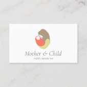 Doula Midechtgenote Birthing Coach - moeder en kin Visitekaartje (Voorkant)