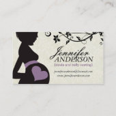 Doula, Midechtgenote en Belly Casting Visitekaartj Visitekaartje (Achterkant)