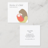 Doula Midechtgenote Nurse Vierkante Visitekaartje (Voorkant / Achterkant)