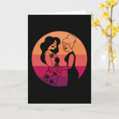 Doula Midechtgenote Obstetricia Birth Kaart (Gele Bloem)