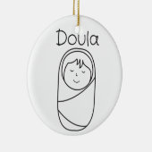 Doula Porcelain Ornament (Rechts)