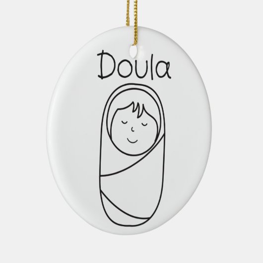Doula Porcelain Ornament (Rechts)