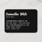 Doula QR Code Visitekaartje (Achterkant)