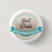 Doula Ronde Button 3,2 Cm (Voorkant)
