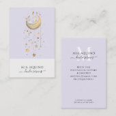 Doula Services Moon en Stars Visitekaartje (Voorkant / Achterkant)