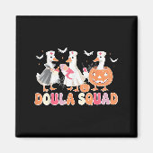 Doula Squad Goose Spooky Halloween lactatie Consu Magneet (Voorkant)