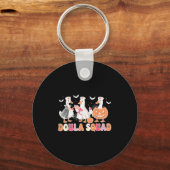 Doula Squad Goose Spooky Halloween lactatie Consu Sleutelhanger (Voorkant)