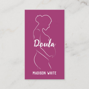 👶 Doula Verloskundige Custom QR Visitekaartje
