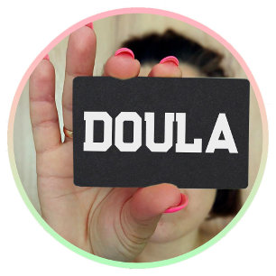 Doula Verloskundige Scannable QR Visitekaartje