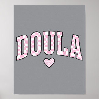 Doula Verpleegkundige Team Pediatrisch Rn Verpleeg Poster