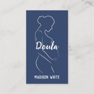 Doula Zwangerschap Aangepaste QR Zakelijke Kaart Visitekaartje