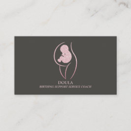 Doula Zwangerschap Moeder Kraamverzorgster Geboort Visitekaartje