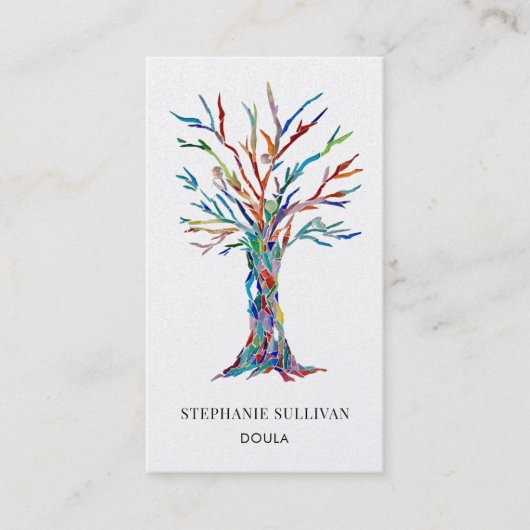 Doula Zwangerschap Visitekaartje (Voorkant)