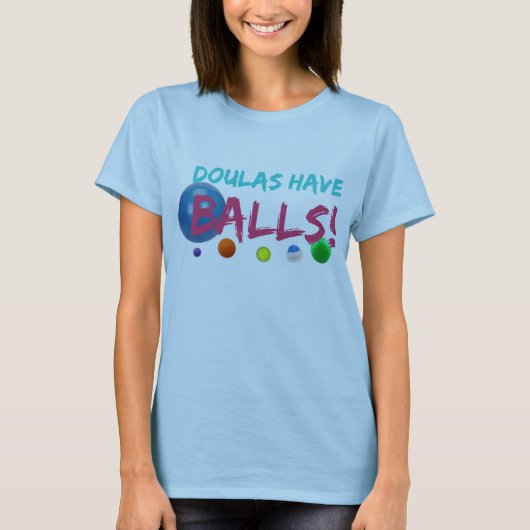 Doulas heeft t-shirt in ballen (Voorkant)