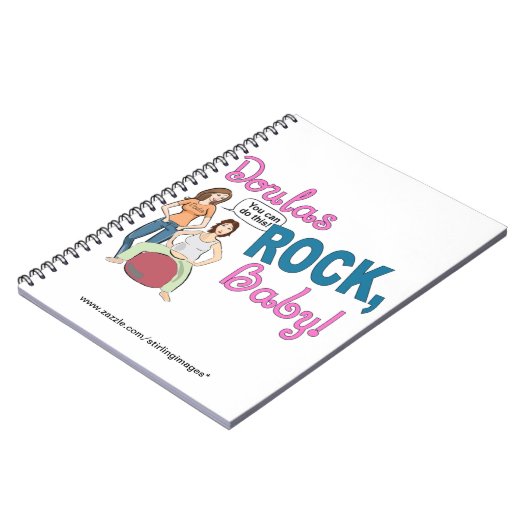Doulas Rock. Notitieboek (Linkerzijde)